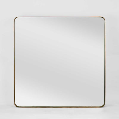 Osmond Square Mirror Burnt Gold