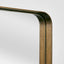 Osmond Square Mirror Burnt Gold