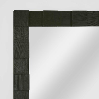 Monument Wall Mirror Black