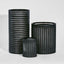 Hollis Vase Wide Black