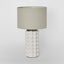 Condotti White Table Lamp & Shade