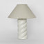 Twist Column Lamp & Shade