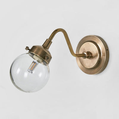 Beacon Outdoor Wall Light Antique Brass