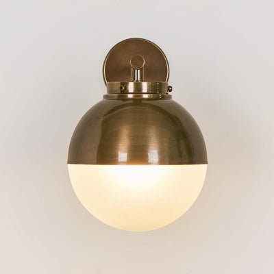 Carrington Outdoor Wall Light Antique Brass