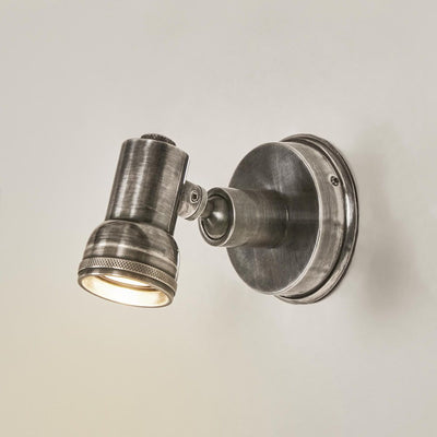 Carter Mini Wall Light Antique Silver