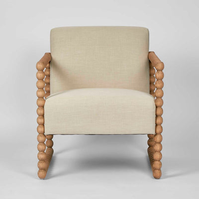 Bobbin Oak Chair Natural/Linen