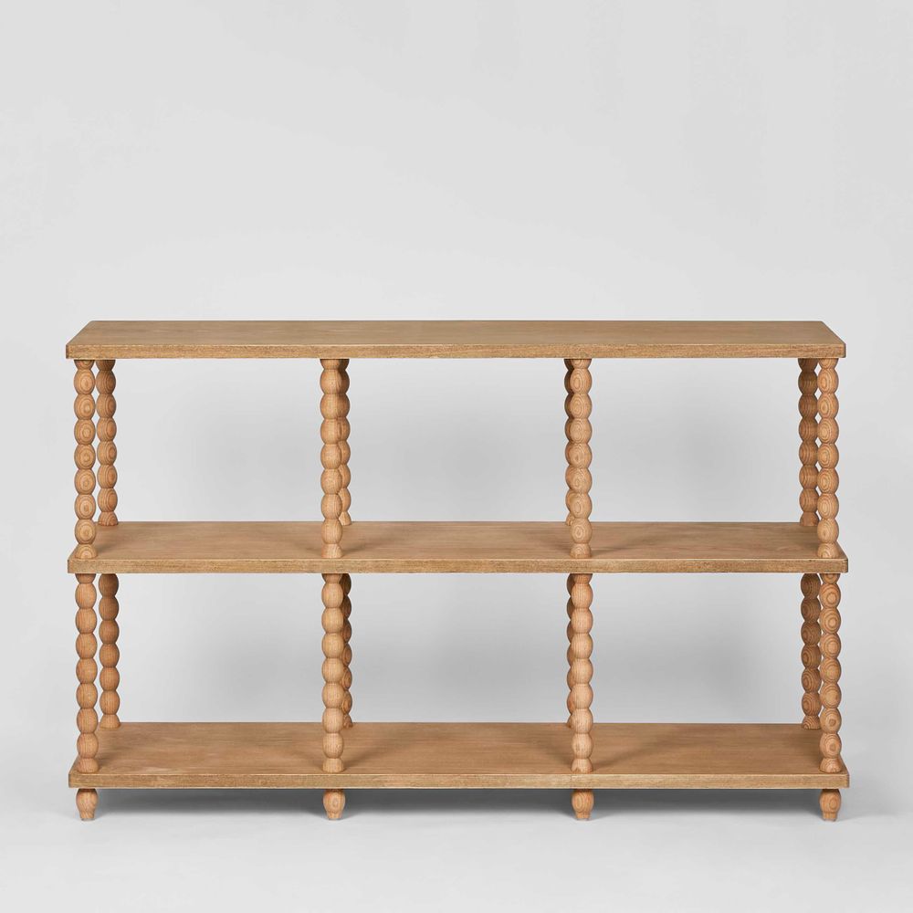 Bobbin Oak Console Natural 140cm