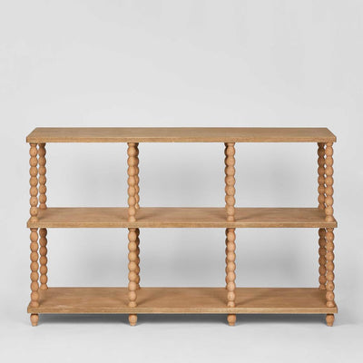 Bobbin Oak Console Natural 140cm