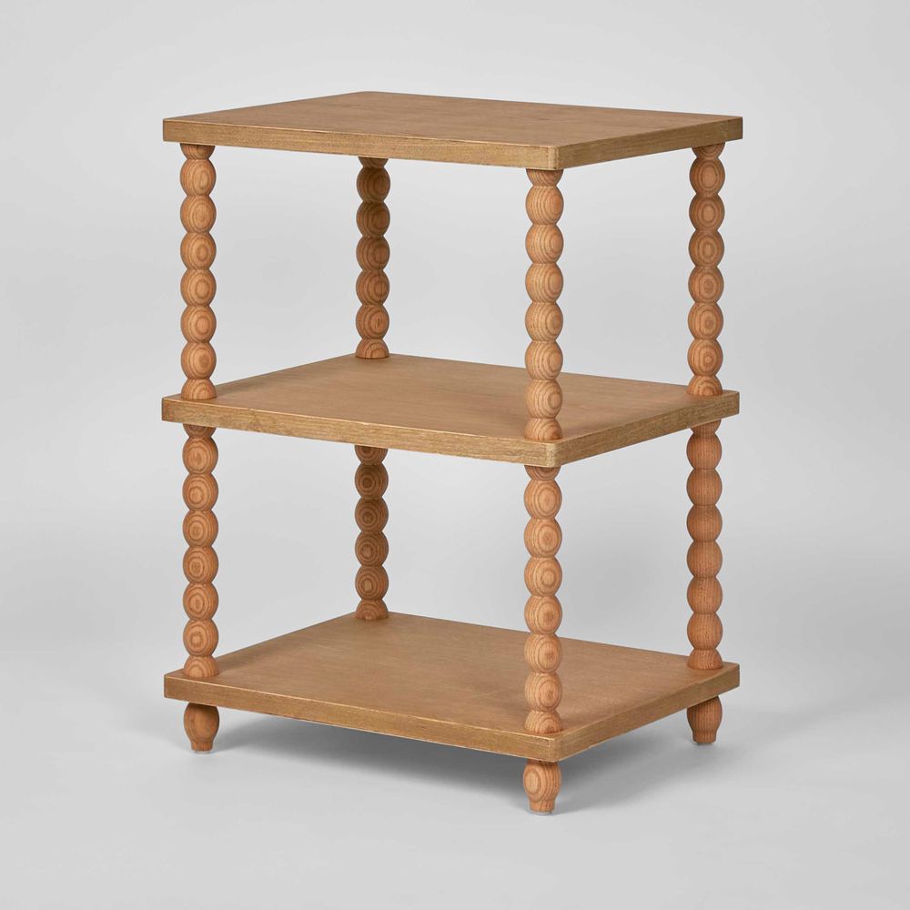 Bobbin Oak Side Table Natural