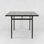 Sheffield Iron/Tiled Outdoor Dining Table Black