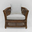 Cayman Armchair Rattan Cream Cushion