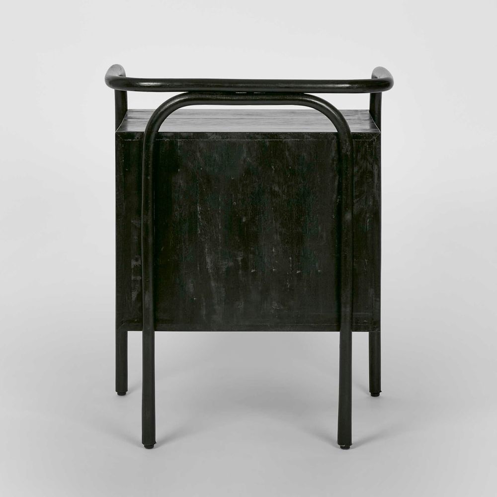 Weave Bedside Black