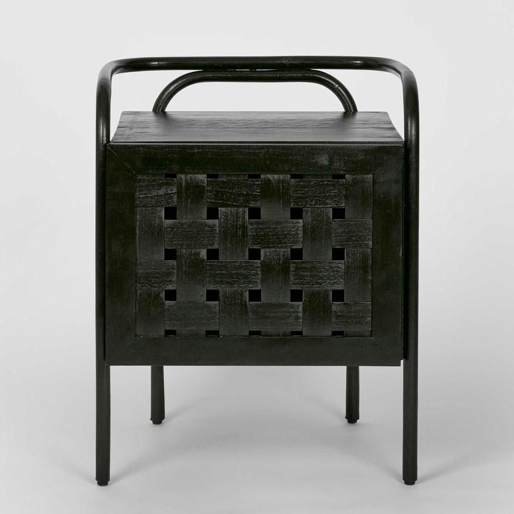 Weave Bedside Black