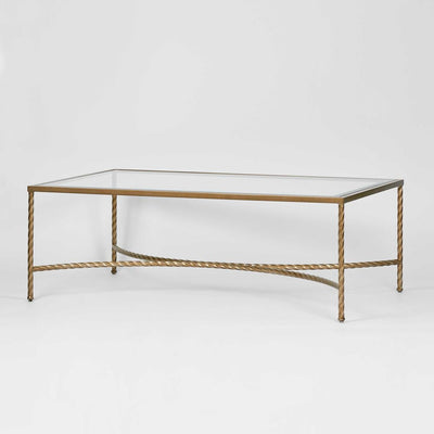 Palais Rectangular Coffee Table Gold