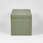 Belle Rattan Storage Bench Green