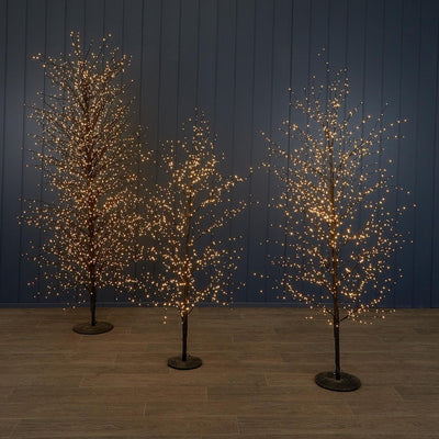 Black Forest Light Up Tree Medium 150cm