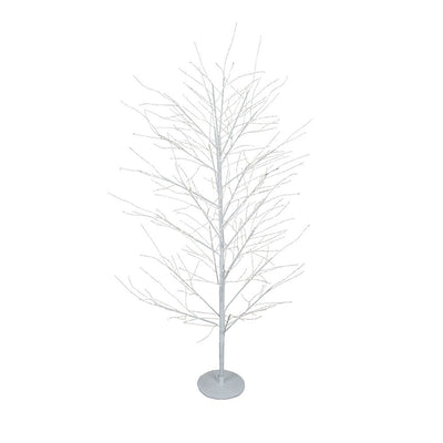 White Forest Light Up Tree with 900 Lights 150cm