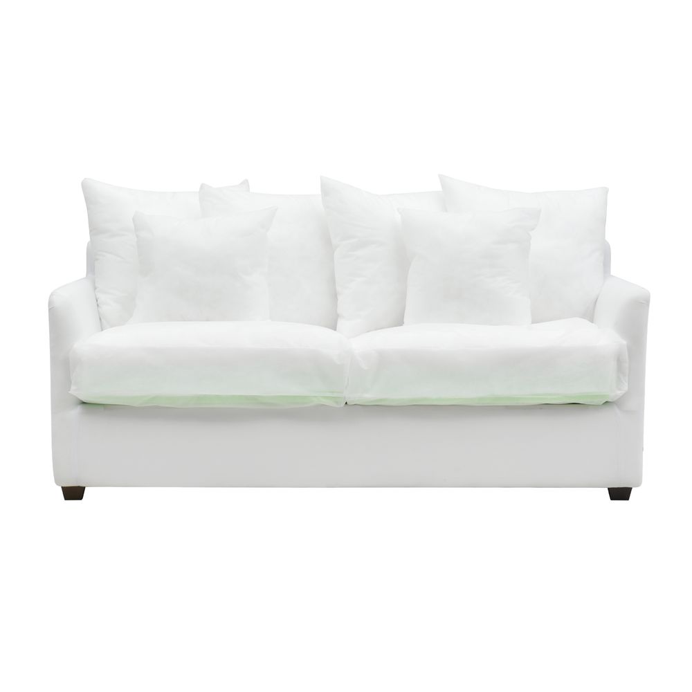 Slip Cover Only - Noosa Hamptons 2 Seat Sofa Ivory