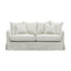 Slip Cover Only - Noosa Hamptons 2.5 Seat Sofa Natural Stripe