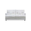 Slip Cover Only - Byron Hamptons 3 Seat Sofa Natural W/White Piping