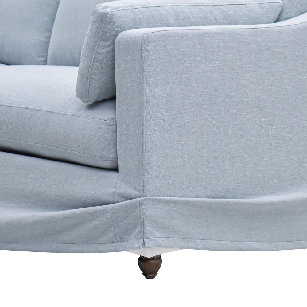 Slip Cover Only - Clovelly Hamptons 4 Seat Sofa Beach