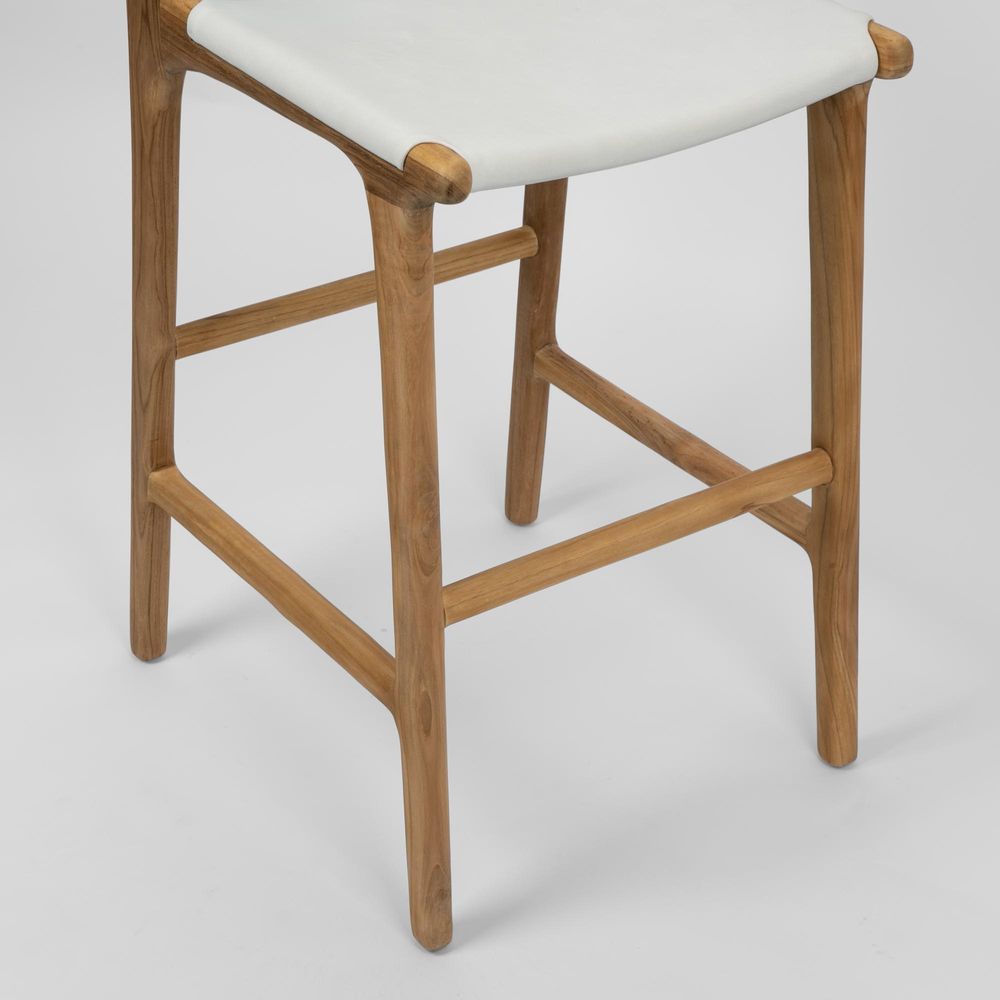 Marvin Barstool High Back White