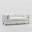 Pamona Sofa 2.5 Seater Cover White