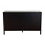 Santorini Dresser 6 Drawer Black