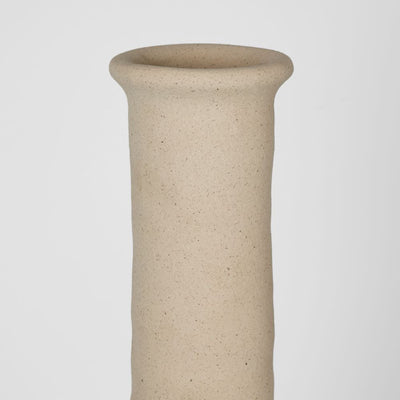 Tulo Vessel Tall Brown