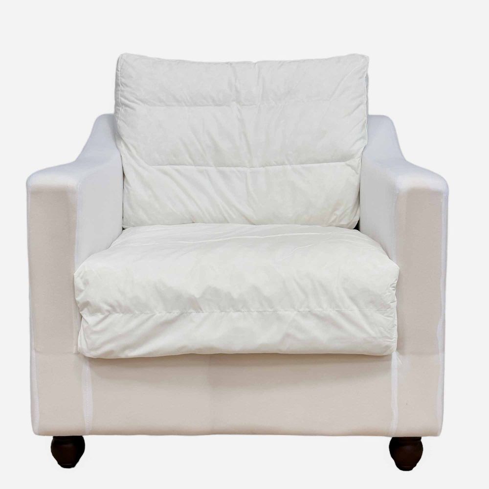 Slip Cover Only - Clovelly Hamptons Armchair Natural