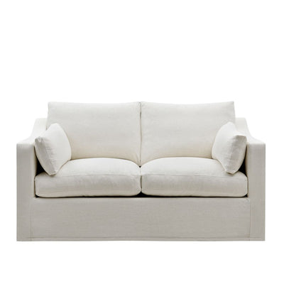 Slip Cover Only - Clovelly Hamptons 2 Seat Sofa Natural