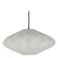 Torpido Ceiling Pendant Ivory with Black Cord Drop