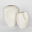 Scallop Vase Medium White