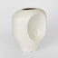 Scallop Vase Large White