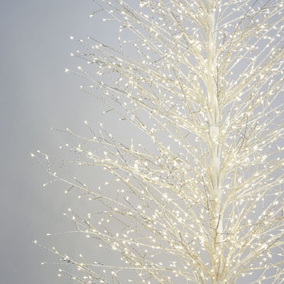 White Forest Light Up Tree Extra Large 210cm