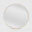 Camille Scallop Mirror Large Gold