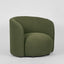 Plume Chair Olive Boucle