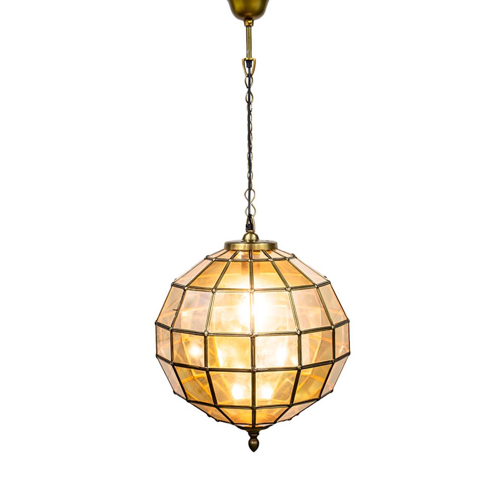 Prince Albert Ceiling Pendant Medium Brass