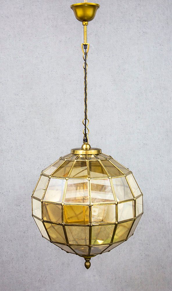 Prince Albert Ceiling Pendant Medium Brass