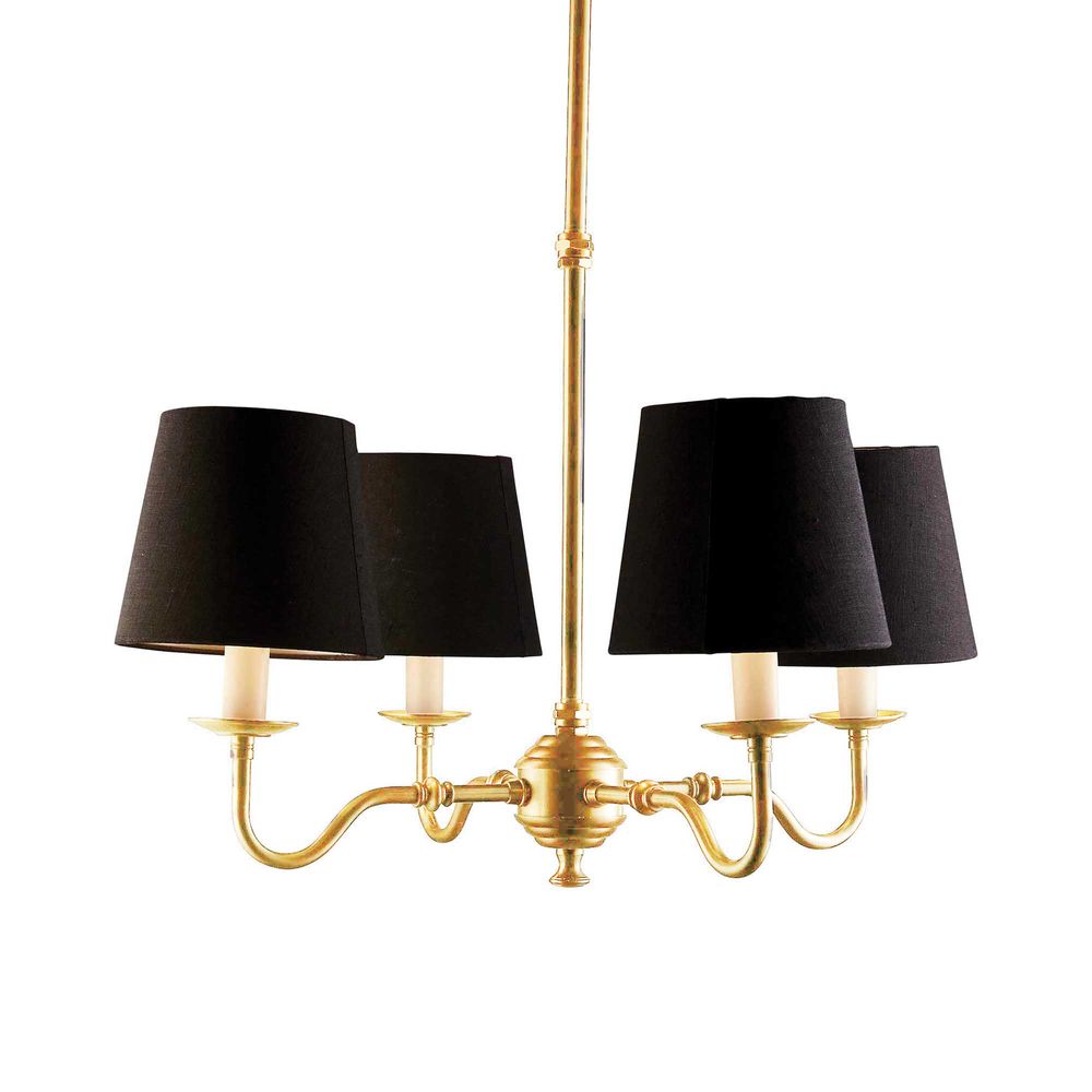 Milton Chandelier Antique Brass