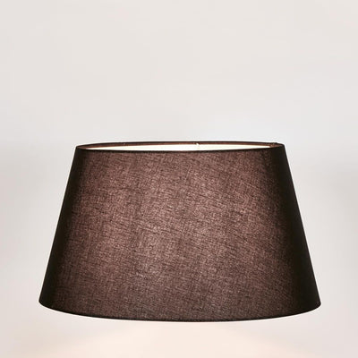 Linen Taper Lamp Shade XL Black