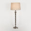 Jordan Table Lamp Base Antique Silver