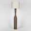 Callum Timber Floor Lamp Base With Natural Shade