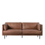 Wigmore Sofa Brown Leather