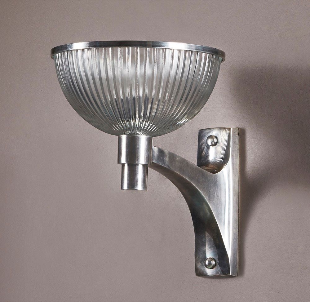 Astor Glass Wall Lamp Silver - House of Isabella AU