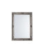 Abbey Rectangle Mirror Silver