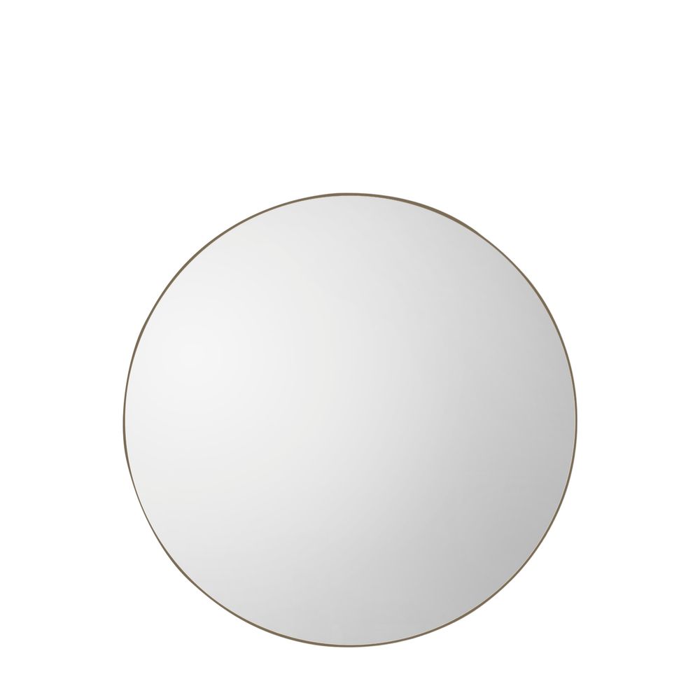 Bowie Round Mirror Champagne