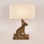 Simon Table Lamp Base Dark Natural