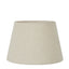 Linen Taper Lamp Shade Large Light Natural