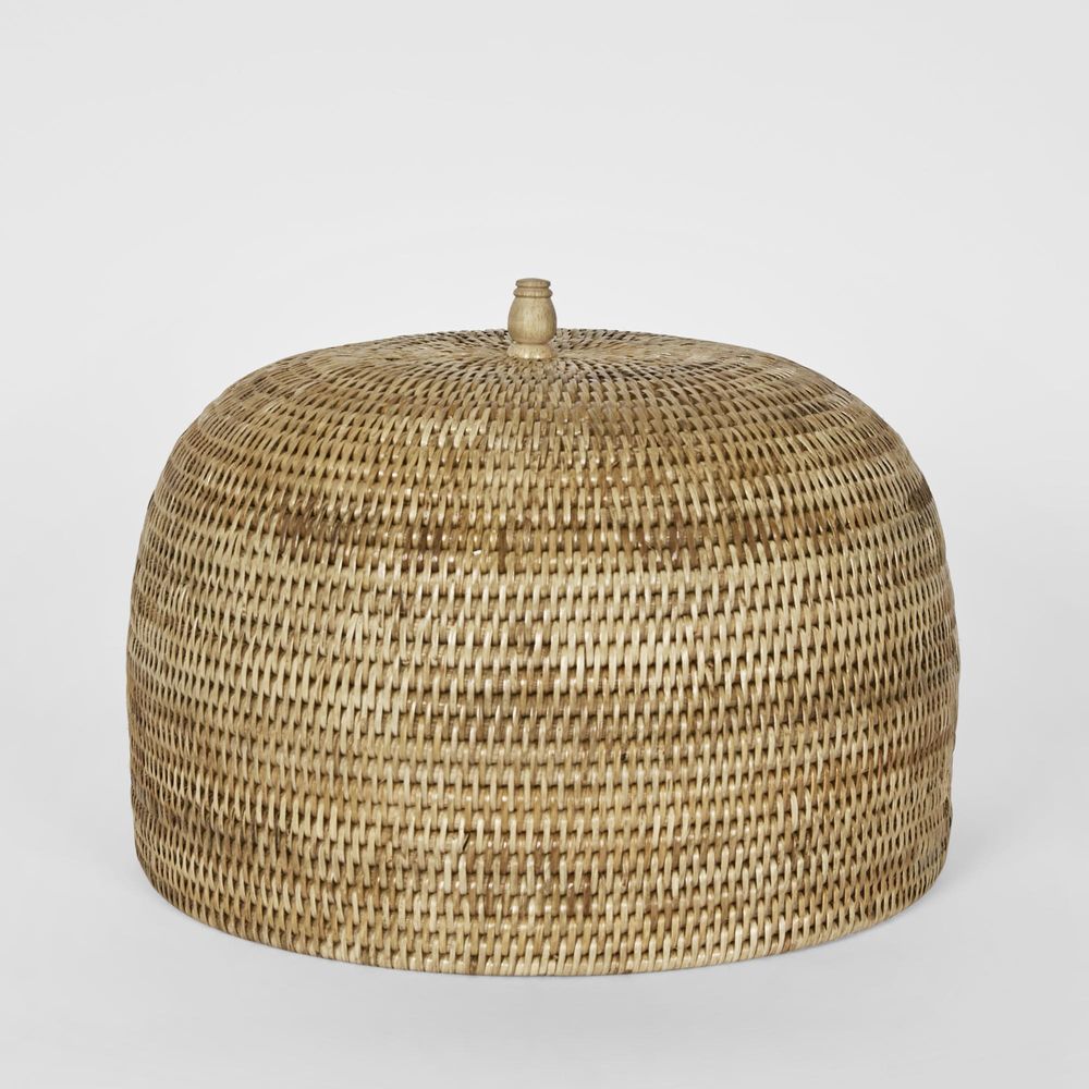 Paume Rattan Food Cover Natural